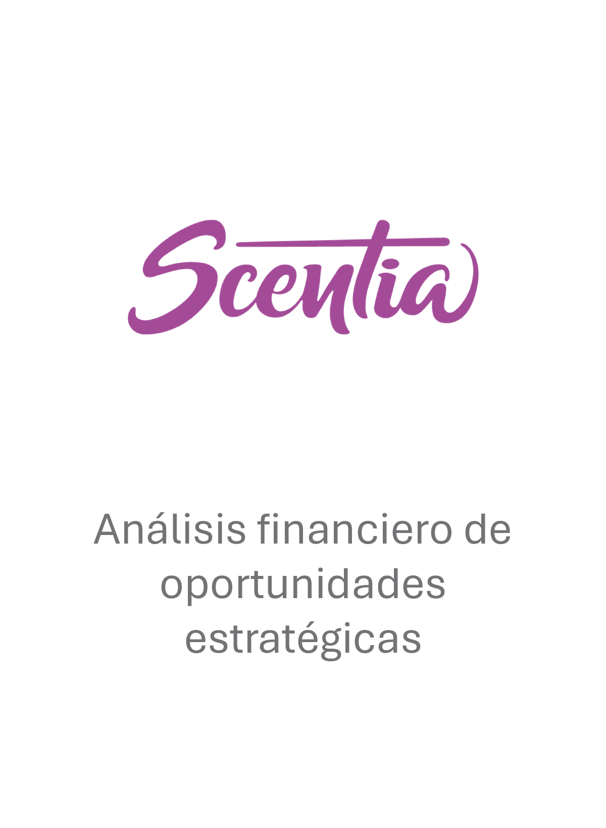 Proyecto Scentia
